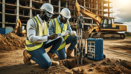 Laboratoire travaux publics btp